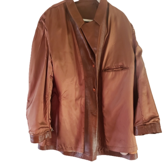 Cabretta leather by Grais Men's coat - Picture 4 of 5